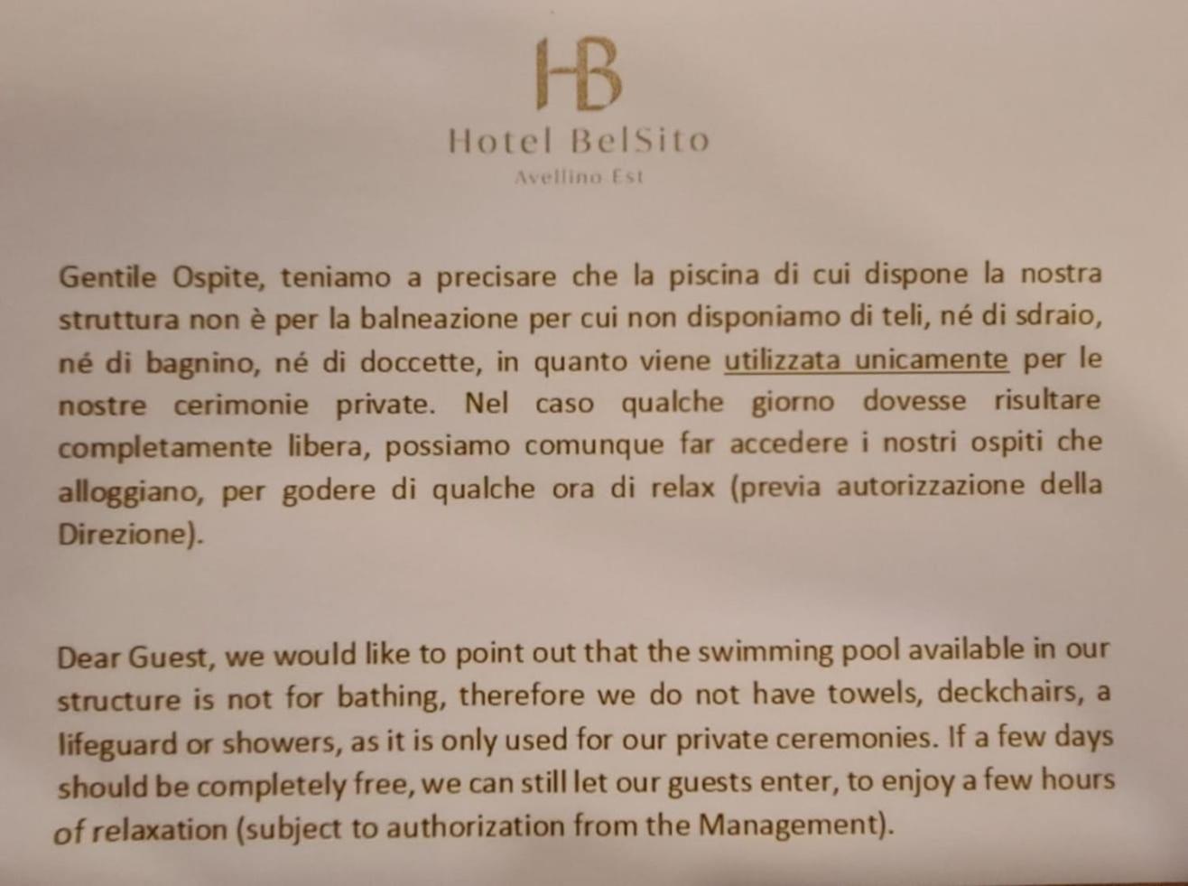 Bel Sito Hotel Due Torri Manocalzati Екстериор снимка